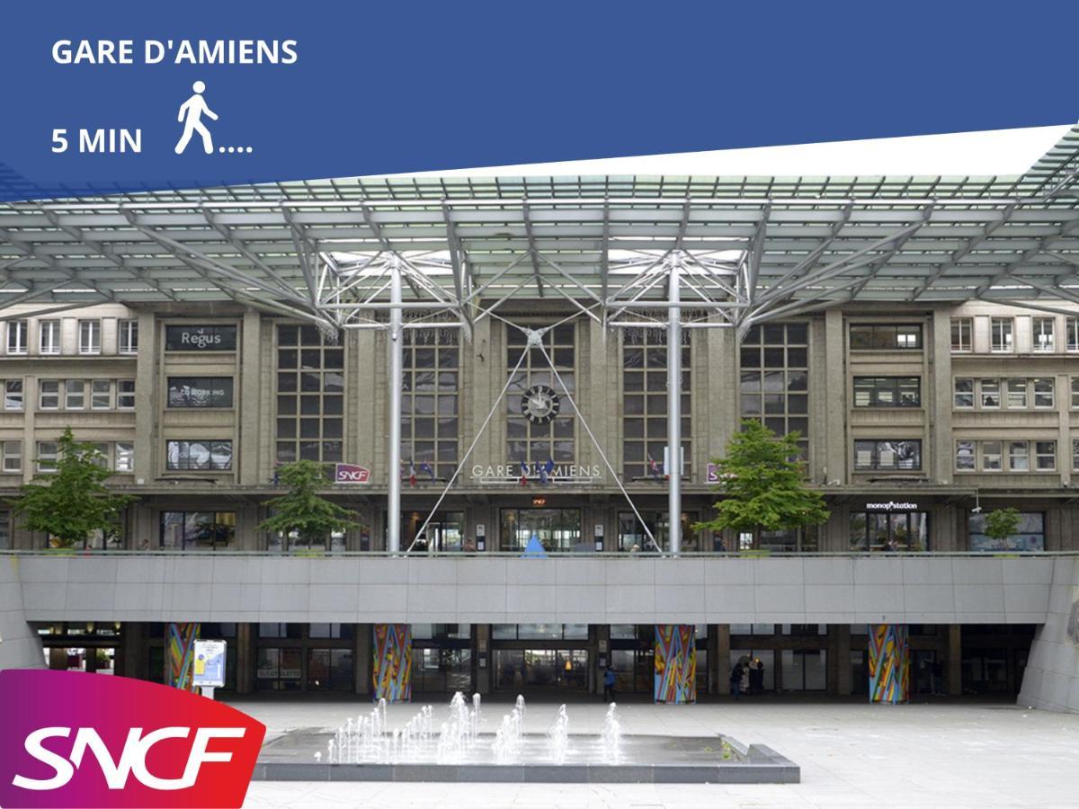 Spa sous les étoiles - Cinéma - Netflix - Parking - Gare Amiens Exterior foto